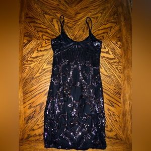 lucy in the sky mini dress size xs, worn once, brand new